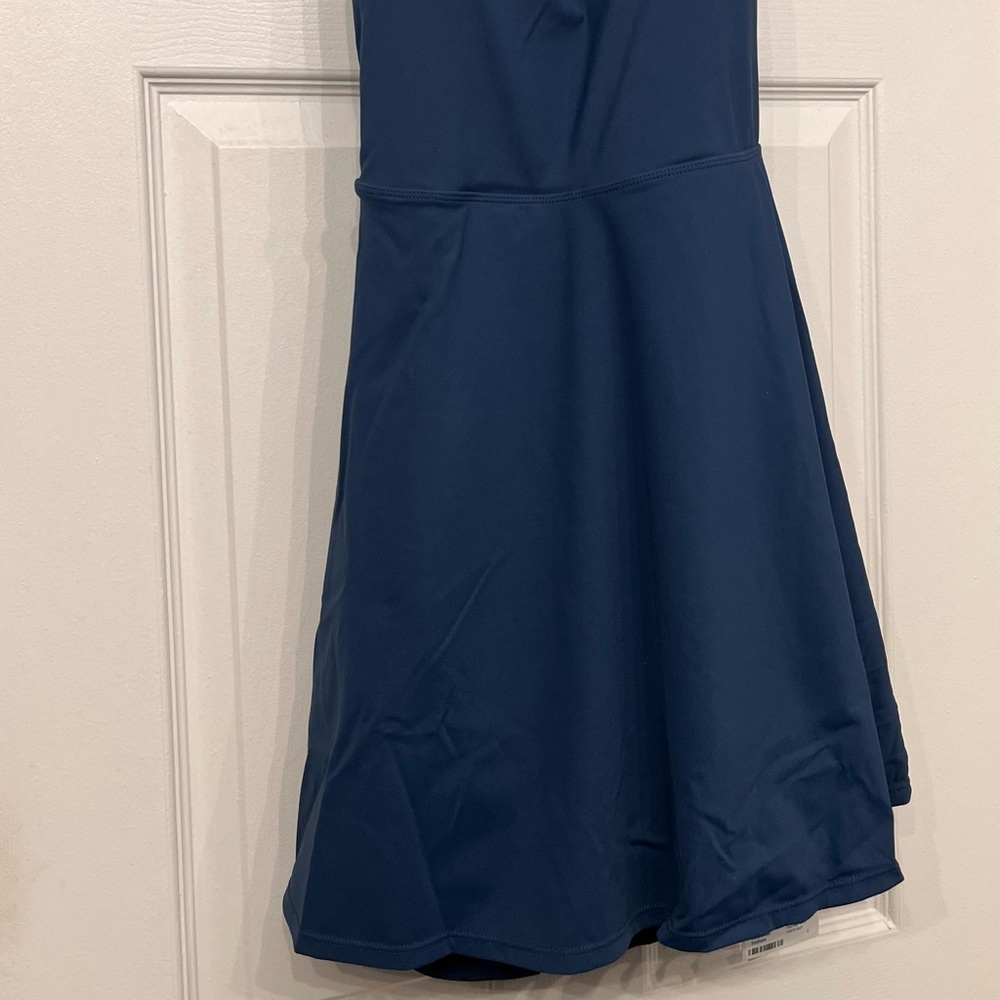 HALARA Backless meridian blue Dress size medium NWT - Picture 6 of 16